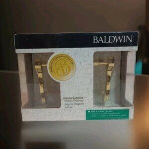 Baldwin Interior Latchset Hall & Closet Classic Lever Polished Brass